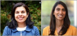 UC Center for Climate, Health and Equity leaders Arianne Teherani, Ph.D., founding co-director, and Sapna Thottathil, Ph.D., managing director