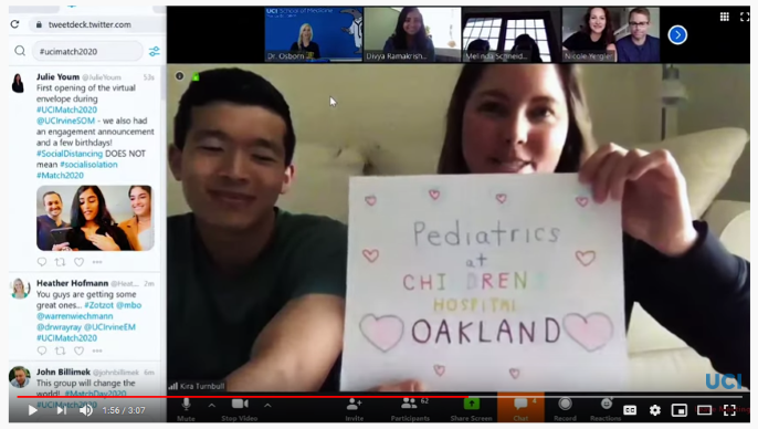 Screenshot of a YouTube video with kids holding paper signs