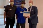 Clifford Johnson receives this month's POP Award
