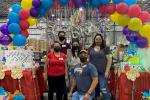 Costco team members in the local Depot during fundraising campaign