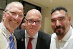 Santana Diaz, Patrick Mulvaney and Jim McGovern