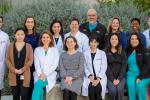 Heart Failure physicians, nurses and staff posing outside together
