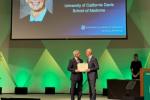 Garen Wintemute is inducted into the National Academy of Medicine at a ceremony on Oct. 18.
