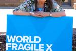 Randi Hagerman with FXS sign