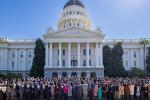 Group photo at Capitol 