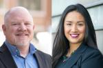 Perry Gee, left, and Michelle Litchman