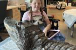 One patient sees an alligator.