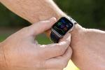 Watch on man's wrist