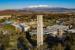 campus with snowcaps