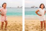 Composite of two photos “celeste” and “alexia” (Note, celeste is the one in pink, Alexia is wearing white)