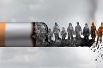 Cigarette ash is formed as people