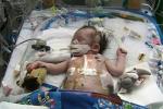 Casey Dyke as a newborn