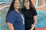 Mary Rose (left) and Cresencia Corey (right)