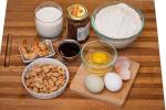 Common food allergens including milk, eggs, flour, tree nuts and shellfish. 