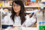 Dr. Liew in her stem cell lab