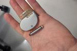 Leadless pacemaker in palm of the hand