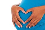 African American pregnant woman 