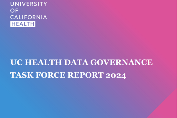 cover of the 2024 Health Data Governance Report 