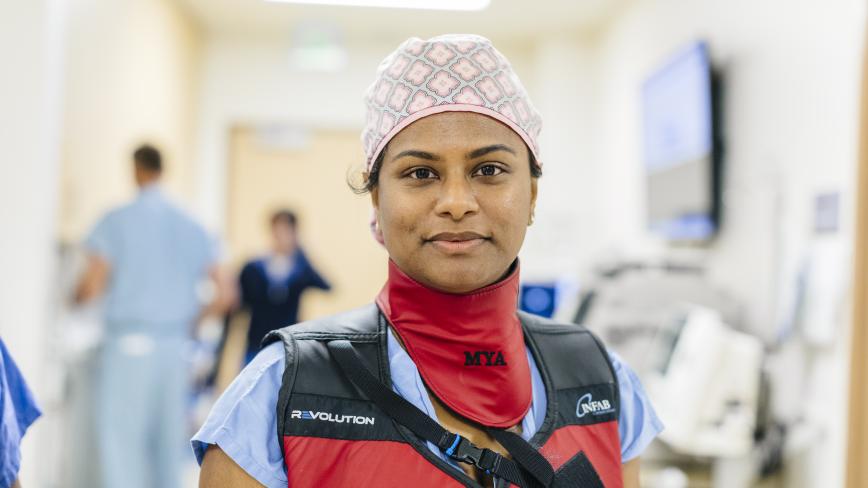 UCSD Female Doctor looking straight on