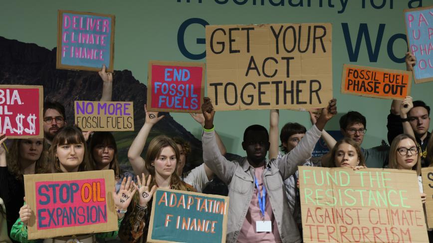image of people with signs
